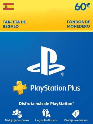 Tarjeta de Play Station Plus.