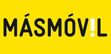 Logo de Másmóvil.